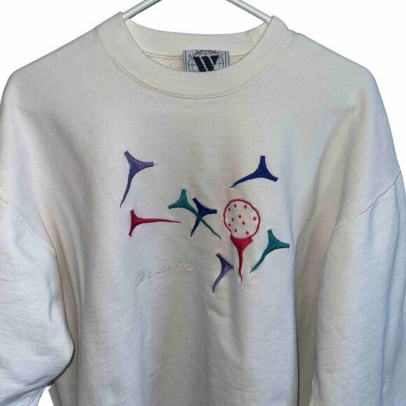 Vintage golf embroidered crewneck sweatshirt - Picture 2 of 7
